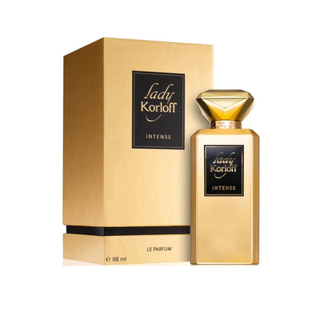 Korloff Paris Lady Intense EDP Women Perfume 2.9oz 88ml EAU DE PARFUM SPRAY