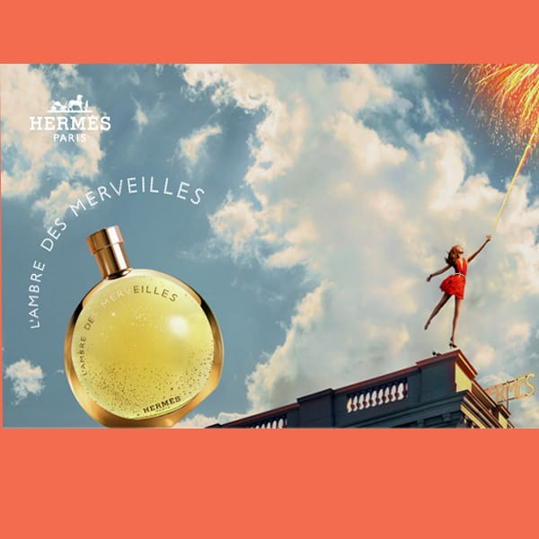 Hermes L'Ambre Des Merveills Women Perfume 3.4oz 100ml EAU DE PARFUM SPRAY  