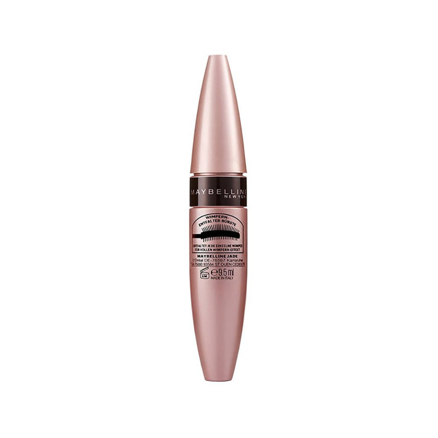 Maybelline Lash Sensational Mascara Black 0.32oz 9.5ml, Rose Hip Oil, Fanning Brush