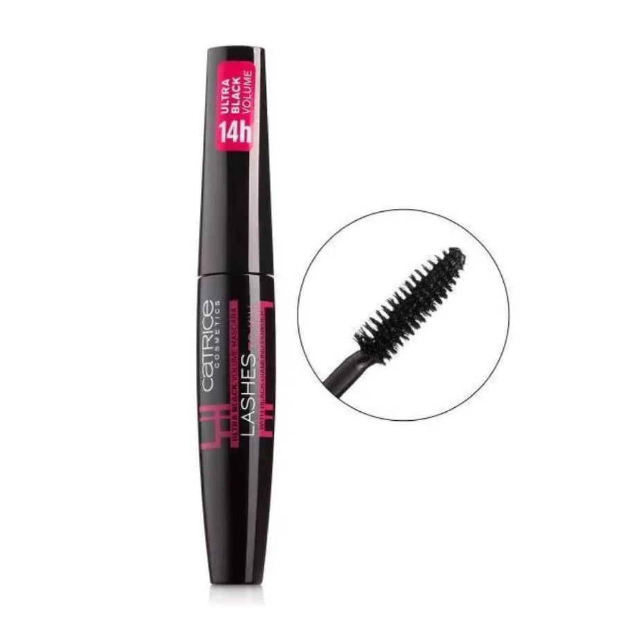 Catrice Lashes To Kill Ultra Black Volume Mascara Long Full Definied Lashes 0.33oz 10ml  