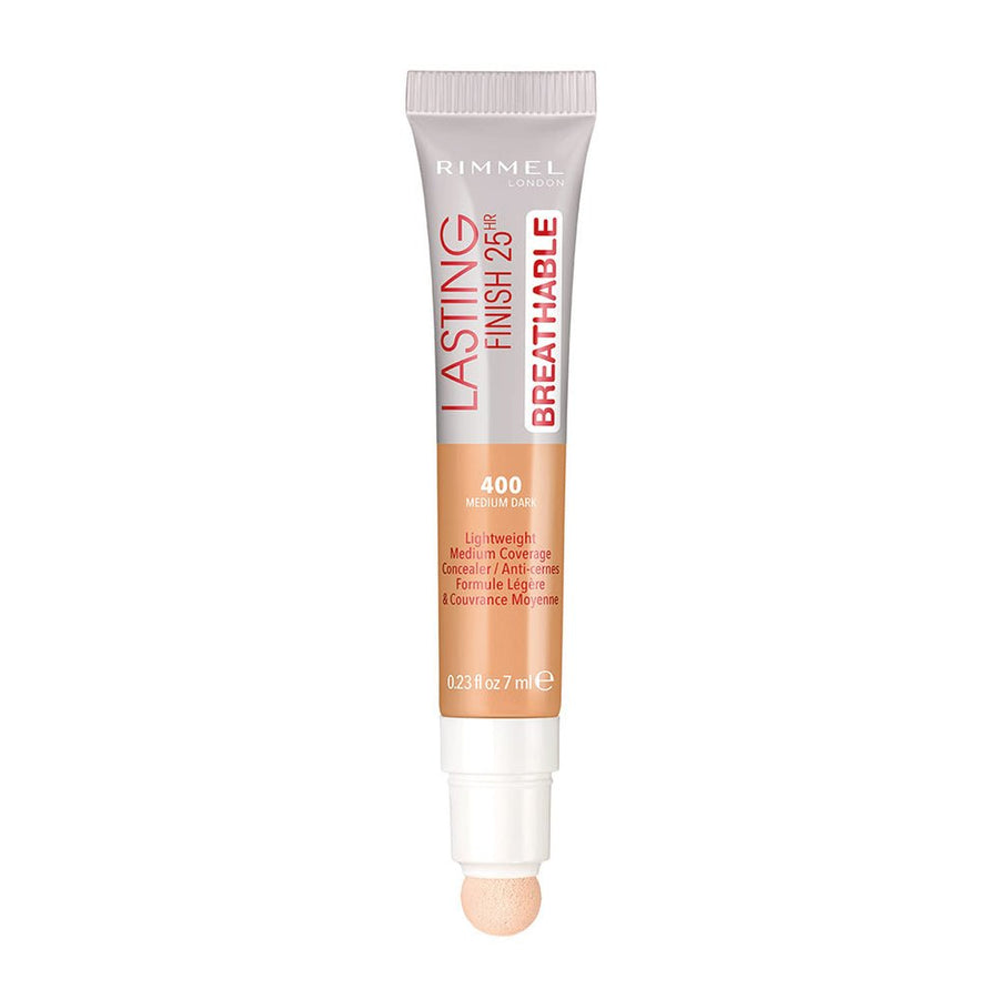 Rimmel Lasting Finish Breathable Concealer 7ml, Medium Coverage, Long-Lasting  #color_400 Medium Dark