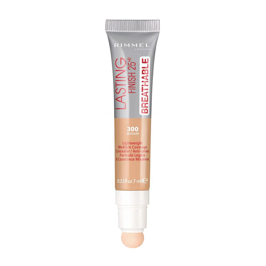 Rimmel Lasting Finish Breathable Concealer 7ml, Medium Coverage, Long-Lasting #color_300 Medium