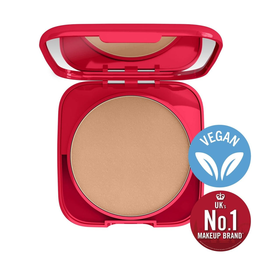 Rimmel Lasting Finish Compact Foundation 10g, Medium, Buildable, Natural Looking Coverage #color_004 Rose Ivory