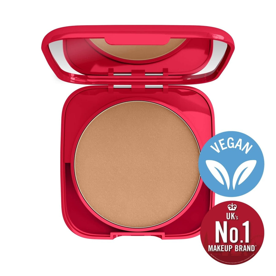 Rimmel Lasting Finish Compact Foundation 10g, Medium, Buildable, Natural Looking Coverage #color_005 Ivory