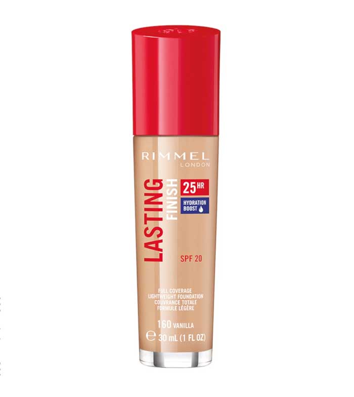 Rimmel Lasting Finish Foundation30ml, Full-Coverage, 35 Hour Wear, Breathable Formula #color_160 Vanilla