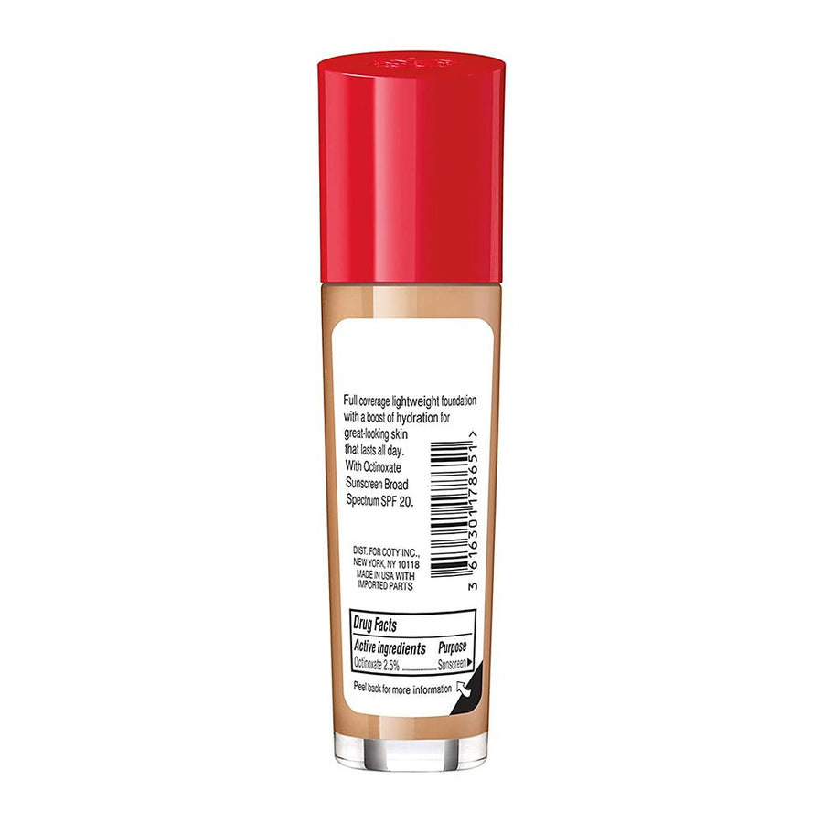 Rimmel Lasting Finish Foundation30ml, Full-Coverage, 35 Hour Wear, Breathable Formula #color_203 True Beige