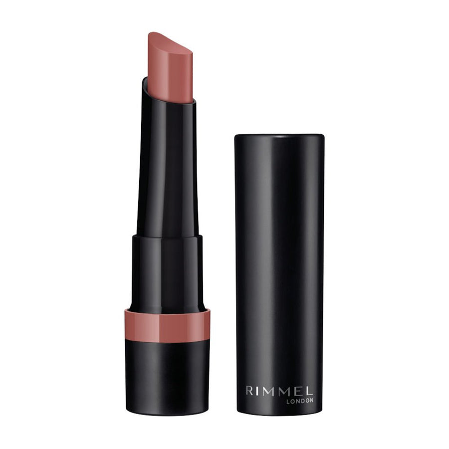 Rimmel Lasting Finish Matte Lipstick 0.08oz 2.1g, Pure Pigments, Blur-Effect Powders, Balm-Like Conditioners #color_730 Perfect Nude