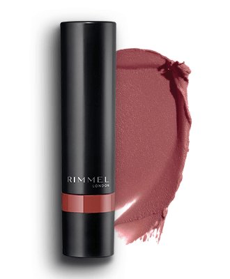 Rimmel Lasting Finish Matte Lipstick 0.08oz 2.1g, Pure Pigments, Blur-Effect Powders, Balm-Like Conditioners #color_180 Blushed Pink