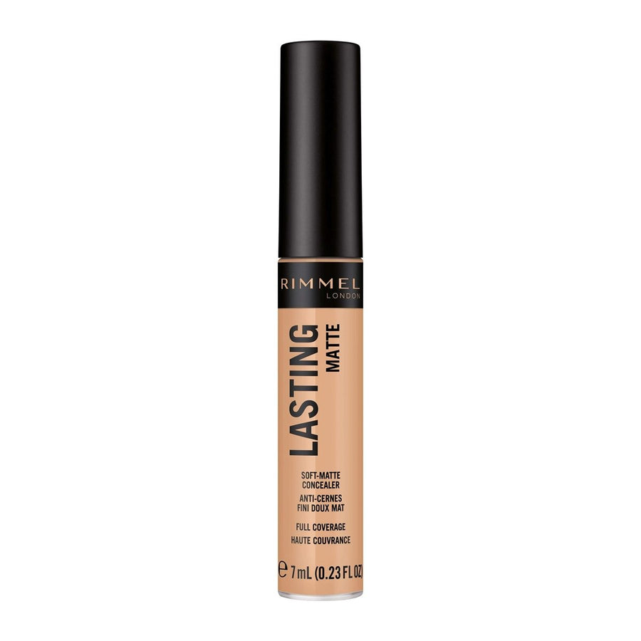 Rimmel Lasting Matte Concealer7ml, Covers Blemishes and Dark Circles #color_030 Sand