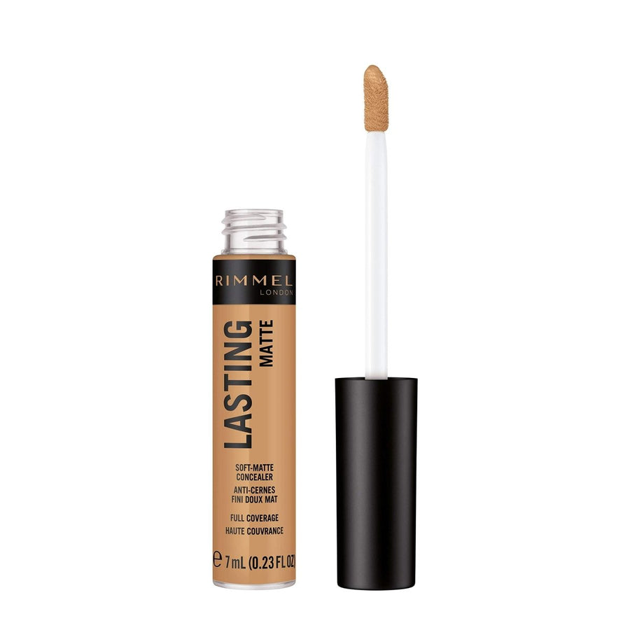 Rimmel Lasting Matte Concealer7ml, Covers Blemishes and Dark Circles #color_040 Tan