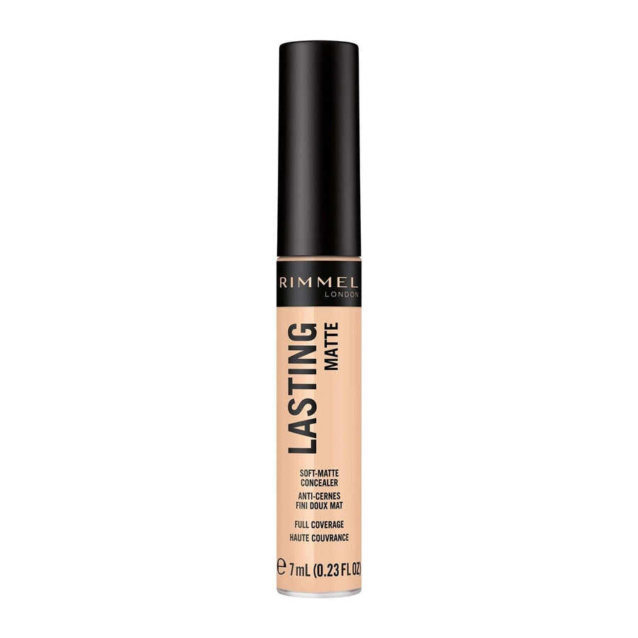 Rimmel Lasting Matte Concealer7ml, Covers Blemishes and Dark Circles #color_005 Porcelain