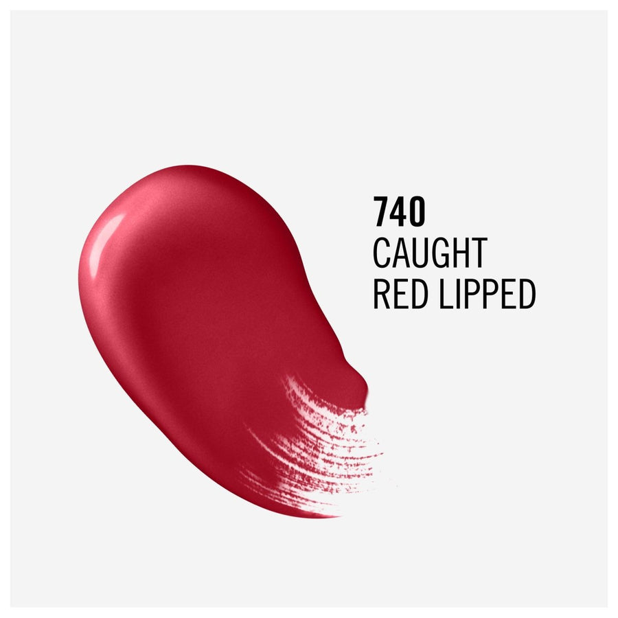 Rimmel Lasting Provocalips 16HR Lip Colour 2 Step 2.3ml, Transfer Proof Colour, Shine, and Hydration #color_740 Caught Red Lipped