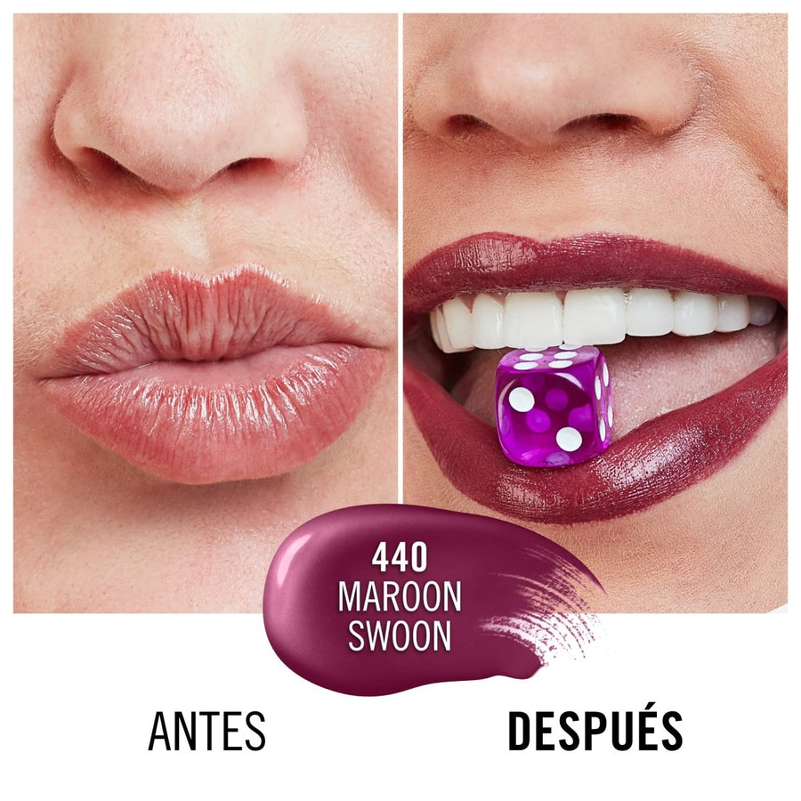 Rimmel Lasting Provocalips 16HR Lip Colour 2 Step 2.3ml, Transfer Proof Colour, Shine, and Hydration #color_440 Maroon swoon