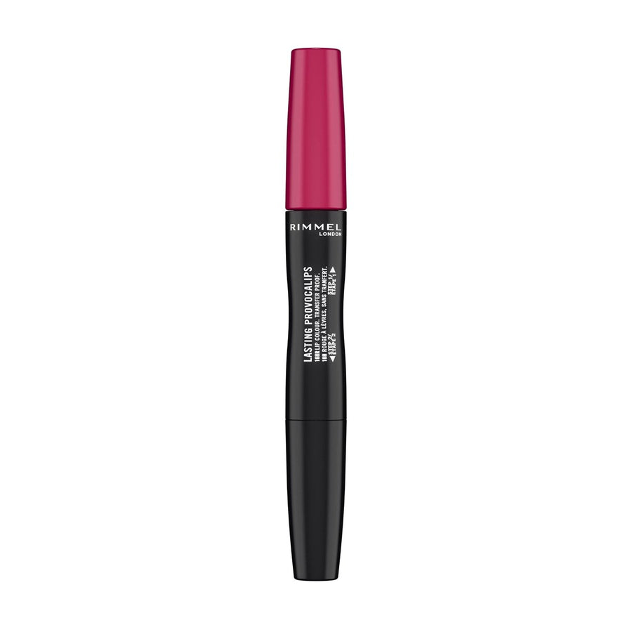 Rimmel Lasting Provocalips 16HR Lip Colour 2 Step 2.3ml, Transfer Proof Colour, Shine, and Hydration #color_310 Pouthing Pink