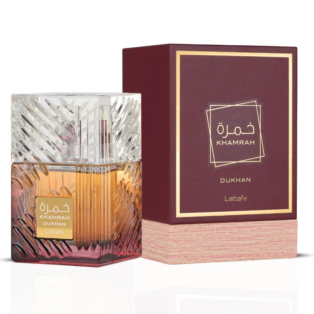 Lattafa Khamrah DUKHAN EDP Perfume 3.3oz 100ml EAU DE PARFUM SPRAY