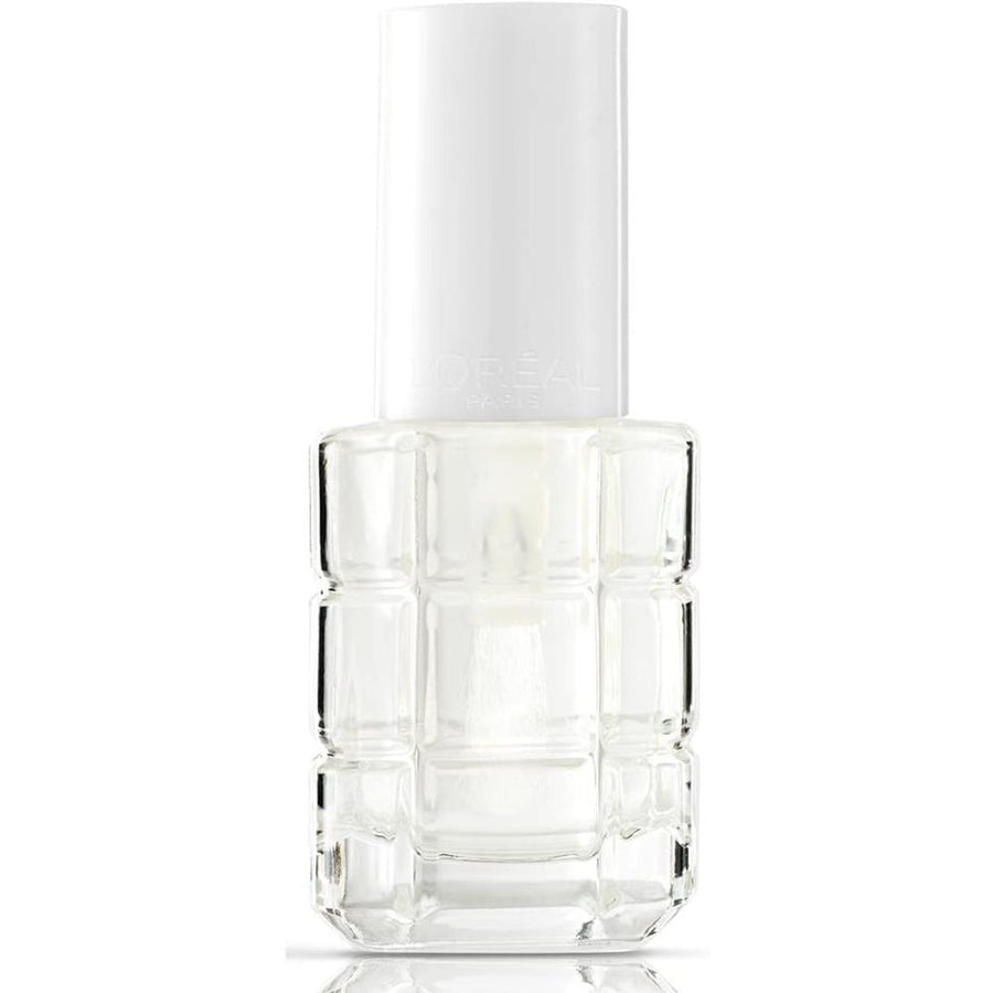 L'Oreal Paris Le All In One Base & Top Coat Nail Polish 0.46oz 13.5ml Black, Infused with Rose Oil