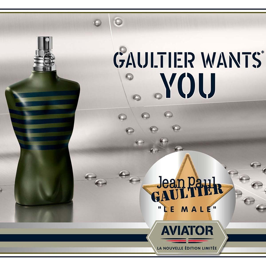 Jean Paul Gaultier Le Male Aviator EDT Perfume 4.2oz 125ml EAU DE TOILETTE SPRAY  