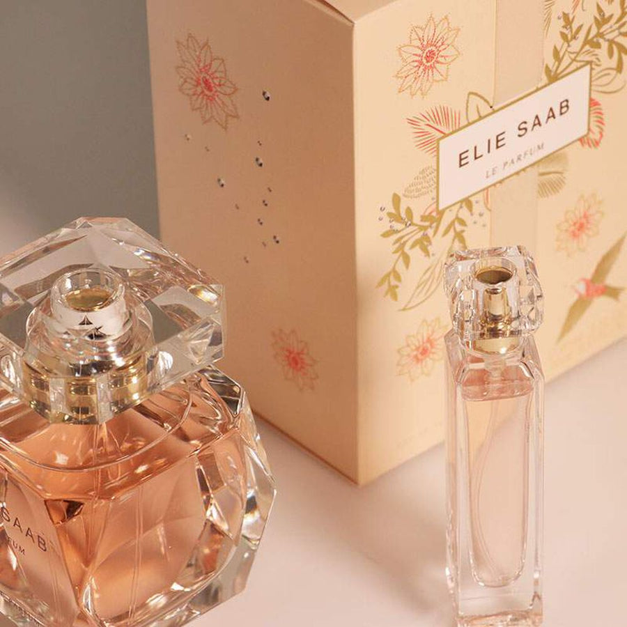 Elie Saab Le Parfum 2 Pc Gift Set Women Perfume 1.7oz  + 0.34oz 50ml + 10ml EAU DE PARFUM SPRAY  