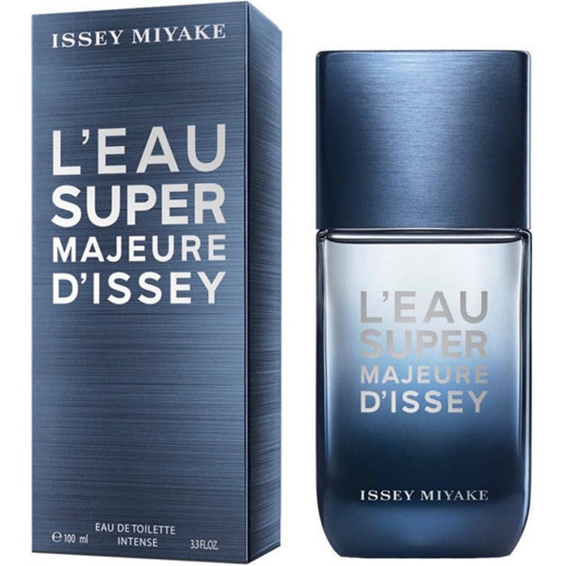 Issey Miyake L'eau Super Majeure D'issy Intense Men Perfume 3.4oz 100ml EAU DE TOILETTE SPRAY  