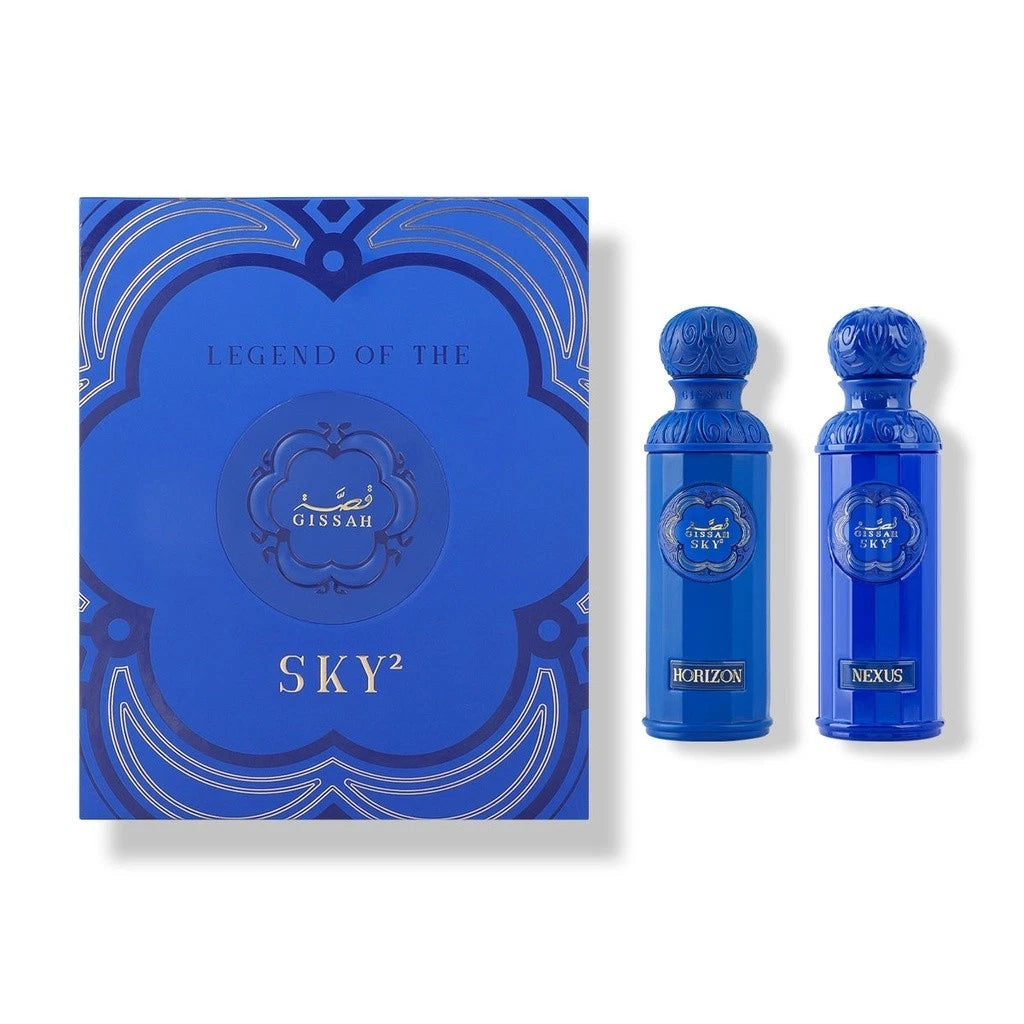 Gissah Legend of the Sky EDP Men Perfume Set 2Pcs 3oz 90ml EAU DE PARFUM SPRAY