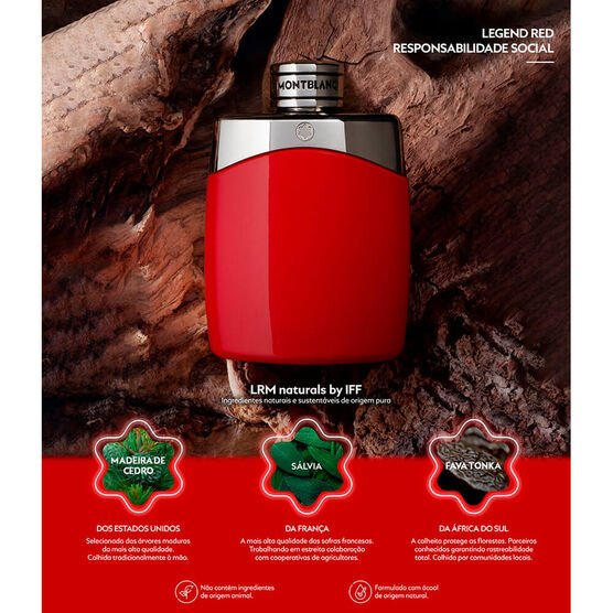 Mont Blanc Legend Red Men 100ml Perfume 3.4oz 100ml EAU DE PARFUM SPRAY  