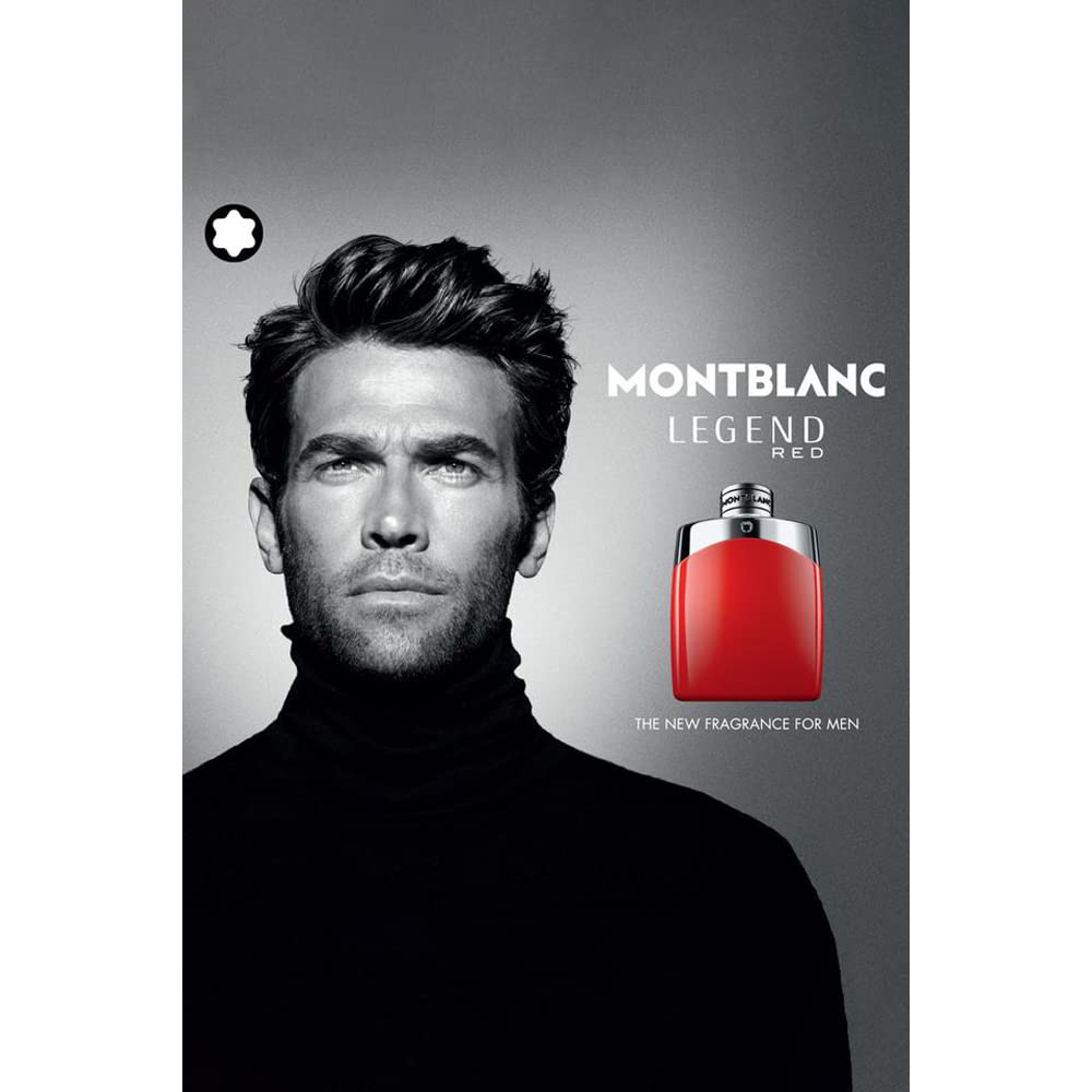 Mont Blanc Legend Red Men 100ml Perfume 3.4oz 100ml EAU DE PARFUM SPRAY  