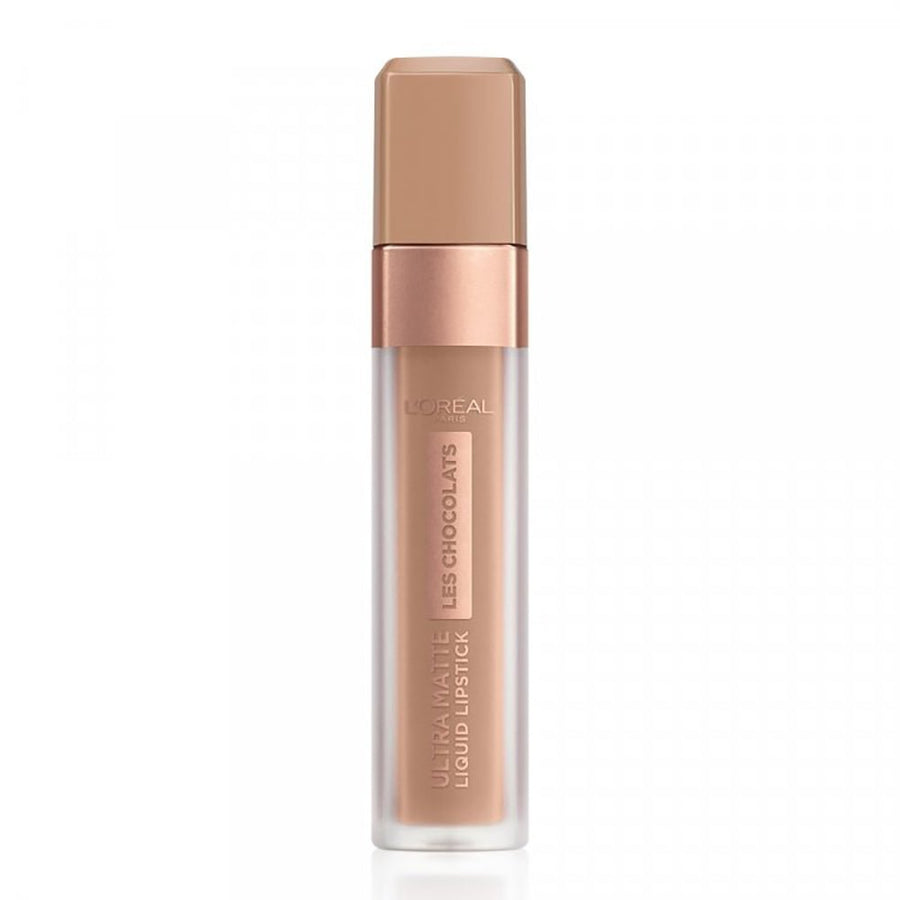 L'Oreal Paris Les Chocolats Ultra Matte Liquid Lipstick 7.6ml, Melt-proof, Longwear Formula #color_844 Sweet Tooth