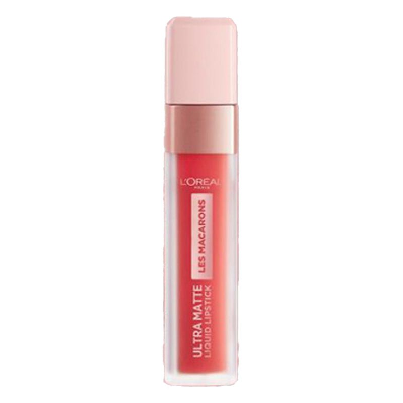 L'Oreal Paris Les Chocolats Ultra Matte Liquid Lipstick 7.6ml, Melt-proof, Longwear Formula #color_824 Guava Gush