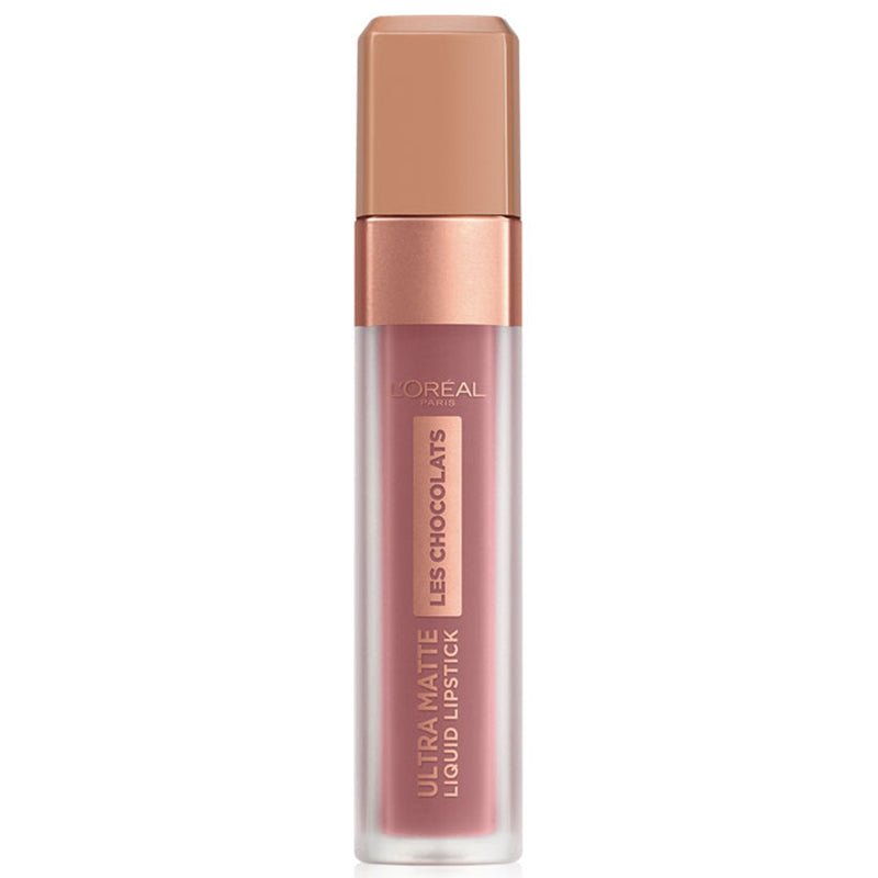 L'Oreal Paris Les Chocolats Ultra Matte Liquid Lipstick 7.6ml, Melt-proof, Longwear Formula #color_842 Candy Man