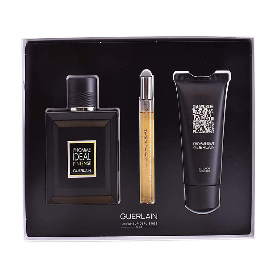 Guerlain L'Homme Ideal Men Perfume Gift Set 3.4oz 100ml EAU DE PARFUM SPRAY with Shower Gel