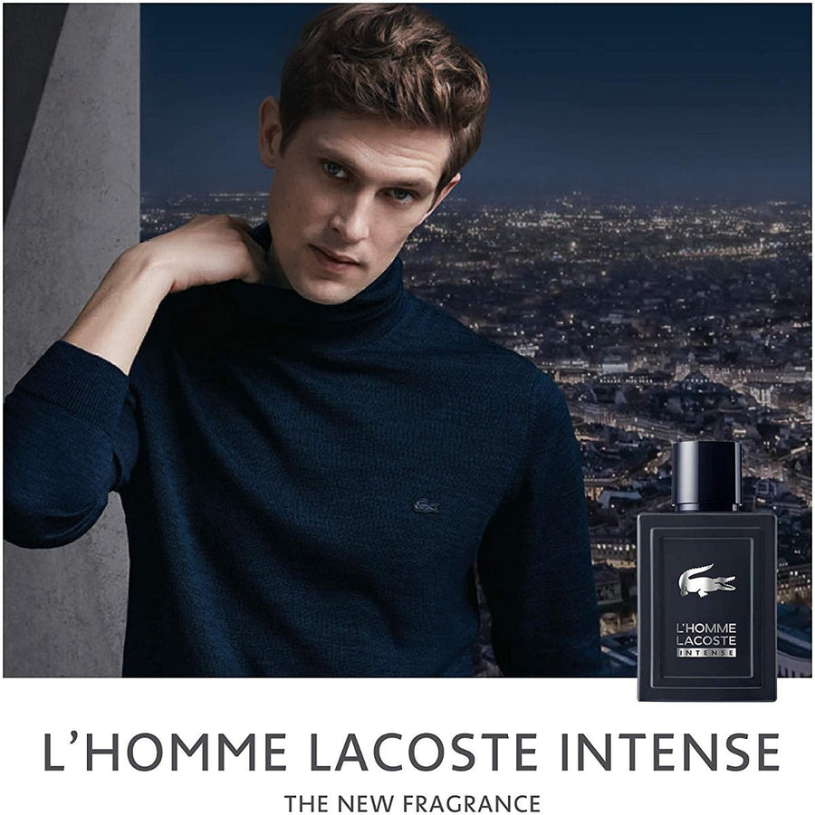 Lacoste L'Homme Lacoste Intense Men Perfume 3.4oz 100ml EAU DE TOILETTE SPRAY  