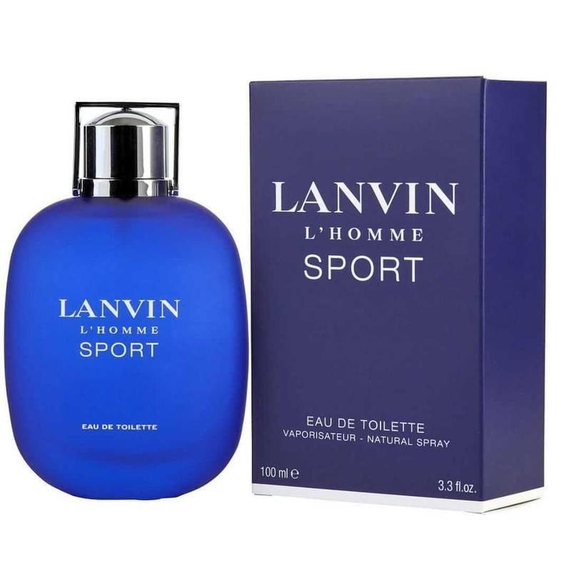 Lanvin L'Homme Sport Men Perfume 3.4oz 100ml EAU DE TOILETTE SPRAY  