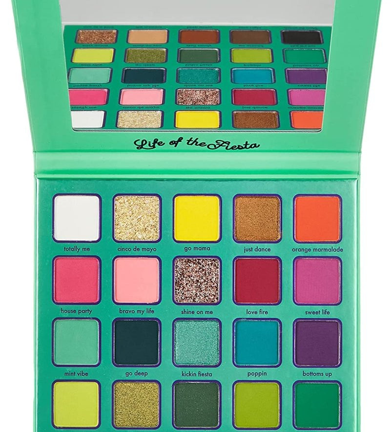 Life Of The Fiesta Kara Beauty Eyeshadow Palette – Skull Candy Collection 25 Color 32.7g