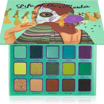Life Of The Fiesta Kara Beauty Eyeshadow Palette – Skull Candy Collection 25 Color 32.7g