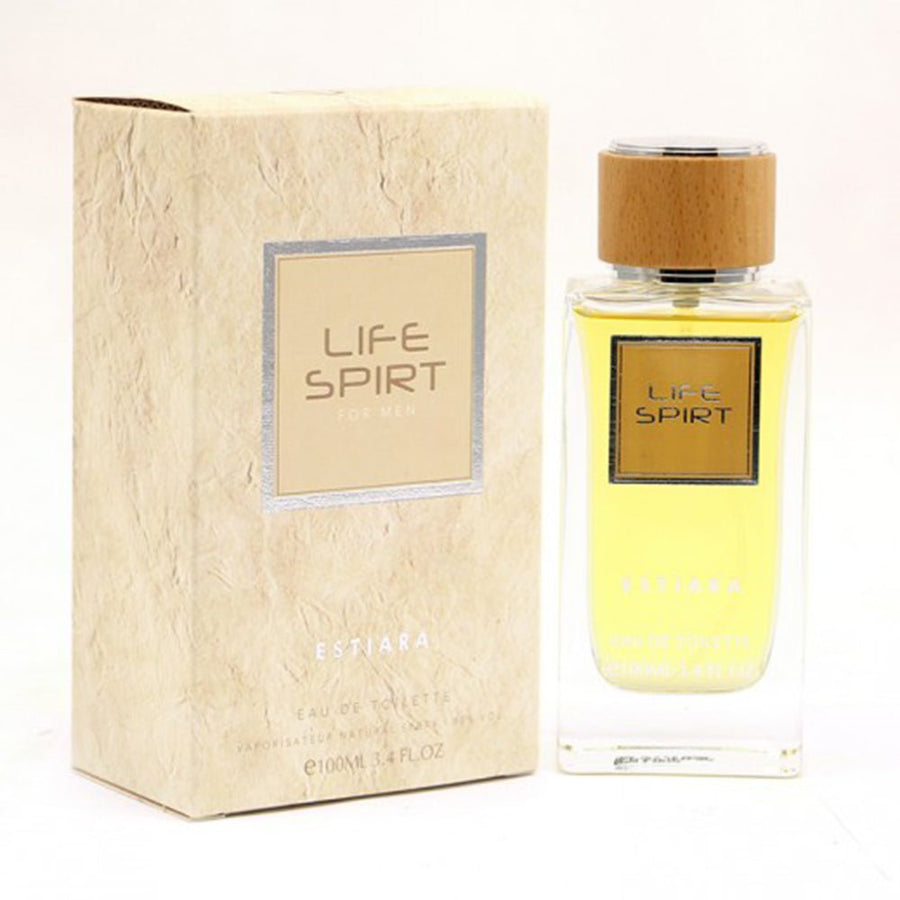 Estiara Life Spirit Men Perfume 3.4oz 100ml EAU DE TOILETTE SPRAY  