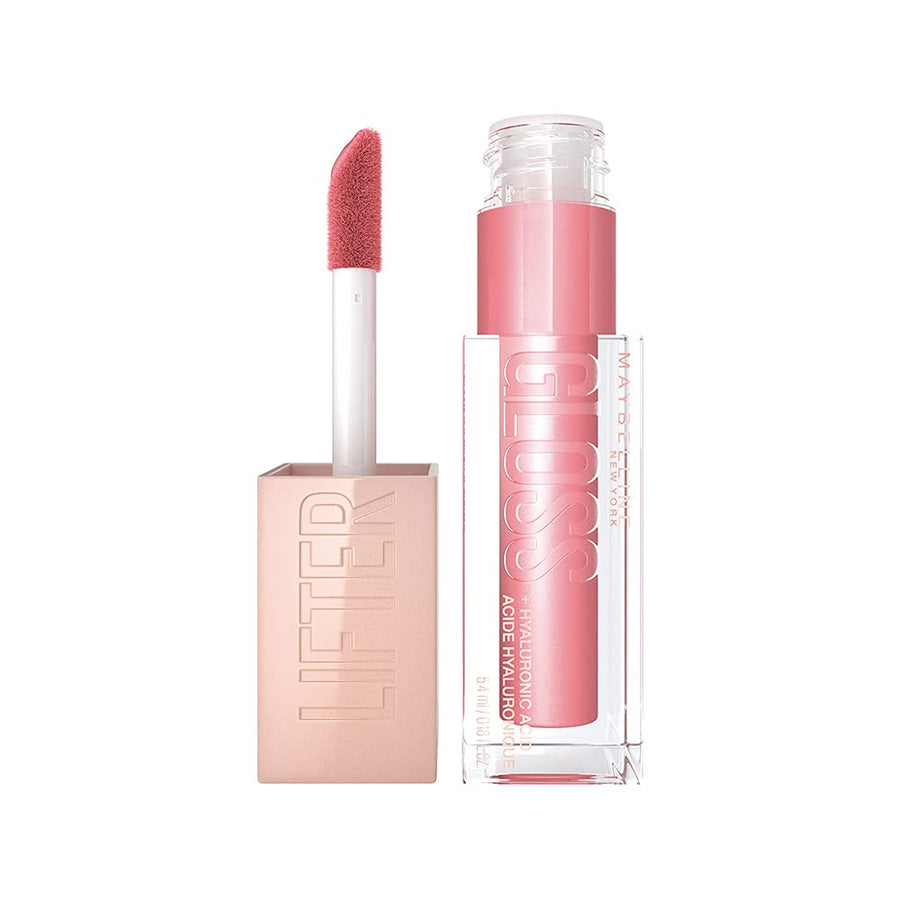 Maybelline Lifter Lip Gloss 5.4ml, Best Selling, Hyaluronic Acid, Hydrated, Fuller Lips #color_004 Silk