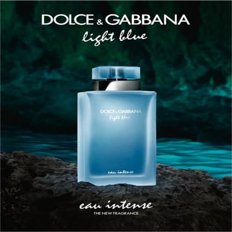 Dolce & Gabbana Light Blue Eau Intense Women Perfume 3.4oz 100ml EAU DE PARFUM SPRAY  