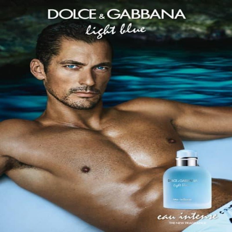 Dolce & Gabbana Light Blue Intense Men Perfume 3.4oz 100ml EAU DE PARFUM SPRAY  