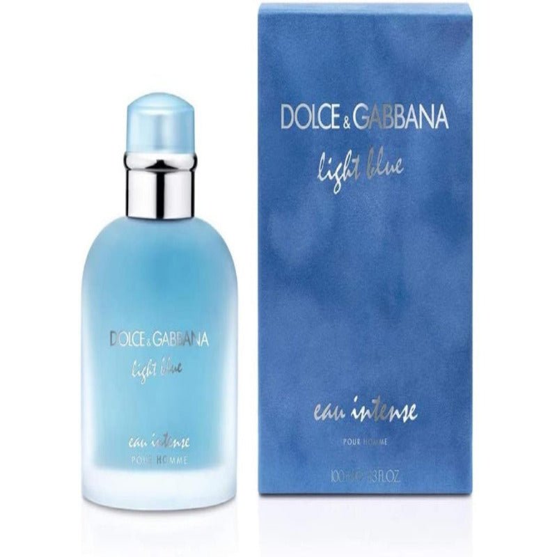 Dolce & Gabbana Light Blue Intense Men Perfume 3.4oz 100ml EAU DE PARFUM SPRAY  