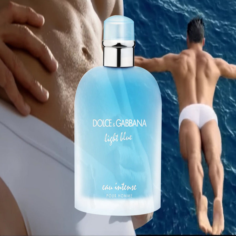 Dolce & Gabbana Light Blue Intense Men Perfume 3.4oz 100ml EAU DE PARFUM SPRAY  