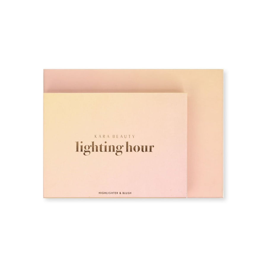 Kara Beauty Lightning Hour Blush & Highlight, Highlighters & Blusher HL19 Palette 