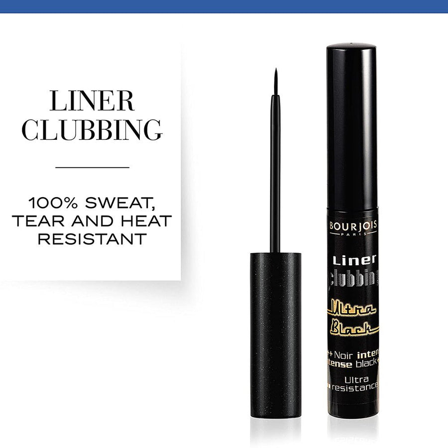 Bourjois Liner Clubbing Eyeliner Long-Lasting 31 Ultra Black 0.14oz 4ml 