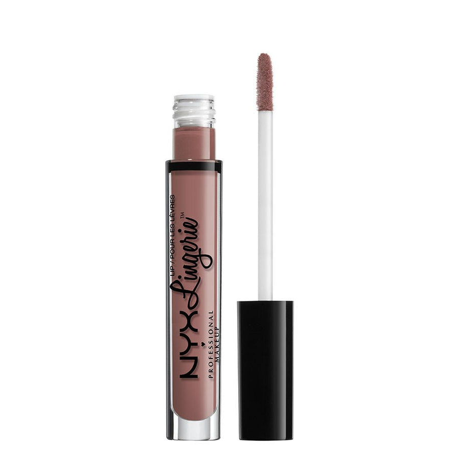 NYX Professional Lingerie Lip 4ml, Smooth Matte, 16 Hours, Liquid Lipstick #color_LLG 06 Butter