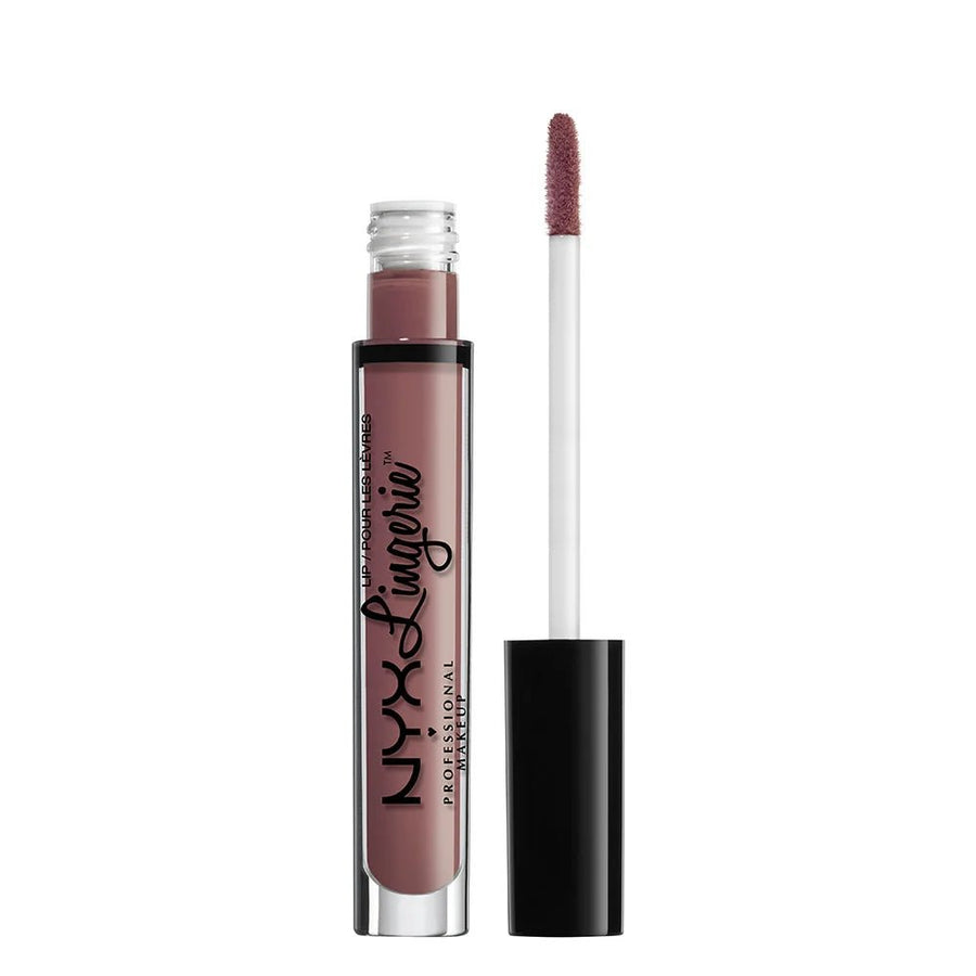 NYX Professional Lingerie Lip 4ml, Smooth Matte, 16 Hours, Liquid Lipstick #color_LIPLI01 Honeymoon