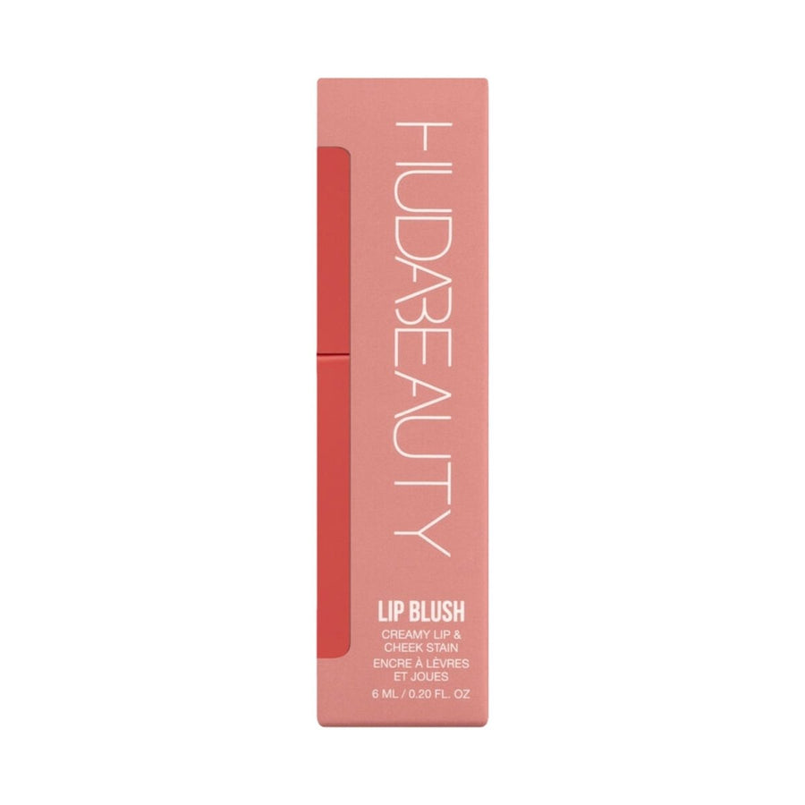 HUDA BEAUTY Lip Blush Cream Lip and Cheek Stain 6ml A Hydrating, Creamy Lip and Cheek Tint  #color_Coral Kiss