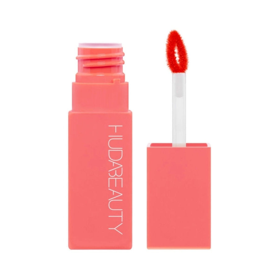 HUDA BEAUTY Lip Blush Cream Lip and Cheek Stain 6ml A Hydrating, Creamy Lip and Cheek Tint  #color_Coral Kiss