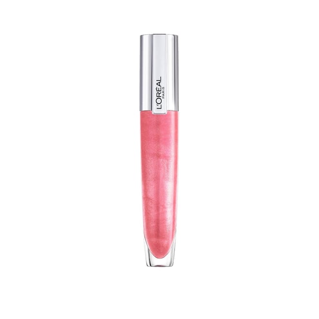 L'Oreal Paris Lip Gloss Plumping 7ml Hyaluronic Acid Collagen Complex for Moisturizing Plumping Effect #color_406 I Amplify