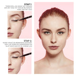 L'Oreal Liquid Eyeliner Perfect Slim 0.4ml Intense Black, Ultra-Precise Eyeliner with Special Felt Tip #color_Intense Black