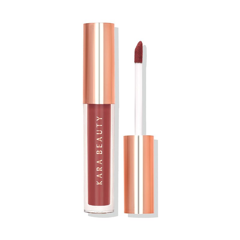 Kara Beauty Liquid Rouge Matte Lipstick , Buildable Formula, No Cracking or Creasing #color_Backup LL08