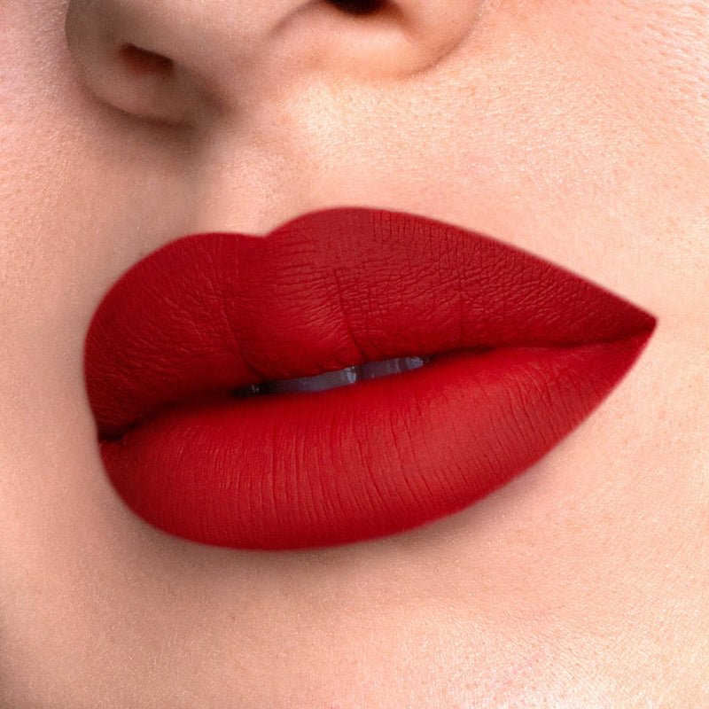 Kara Beauty Liquid Rouge Matte Lipstick | Ramfa Beauty #color_Crimson LL11